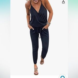 Black Jumpsuit Romper